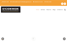 Tablet Screenshot of oconnorportfoliomanagement.com